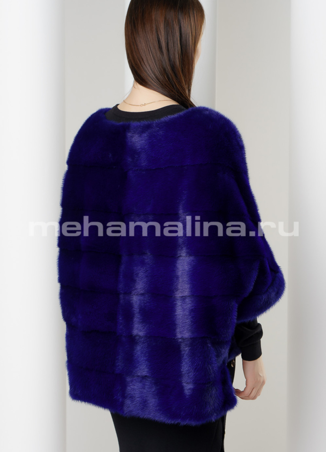 Меховой свитер из норки модель № S-584 универмаг малина