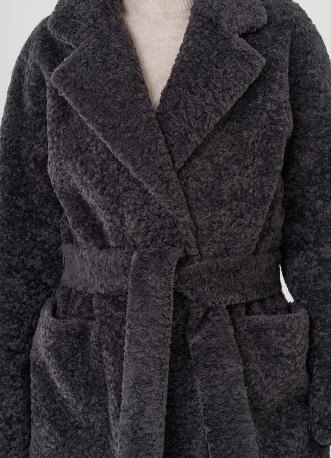 Пальто женское с английским воротником  модель № 25948 универмаг малина