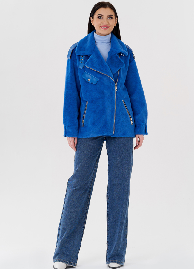 Женское укороченное пальто 