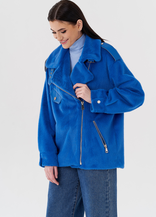 Женское укороченное пальто 