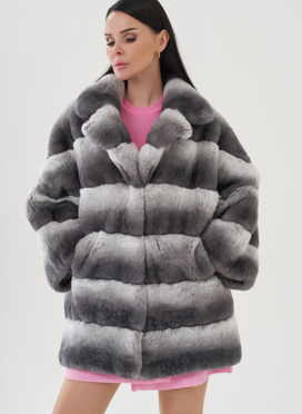 Шуба из кролика оверсайз Шуба из кролика оверсайз
