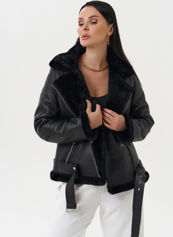 Женская дубленка 