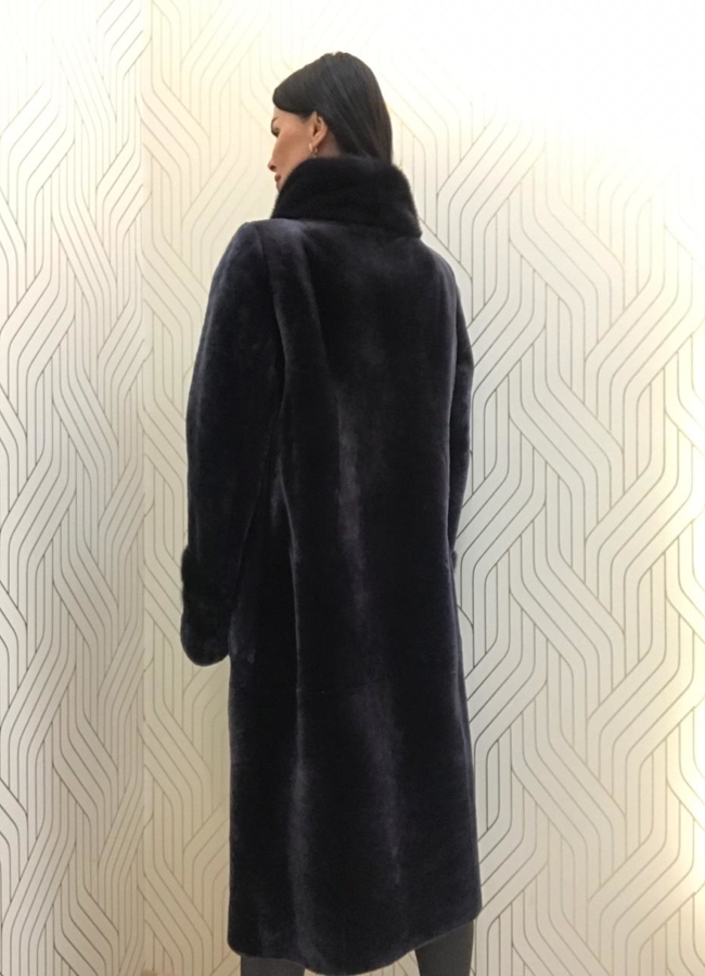 фото Шуба из мутона модель № Р-81