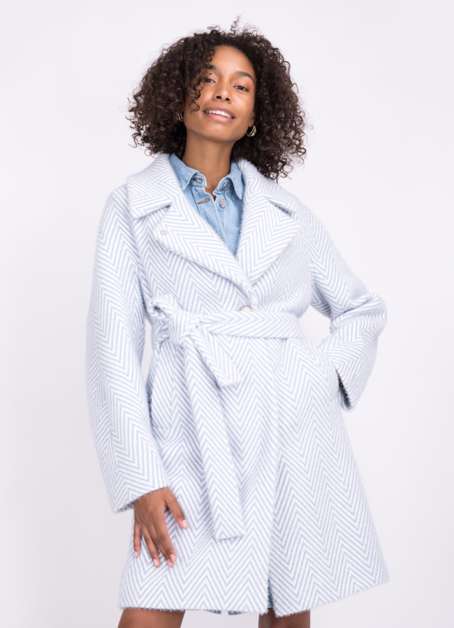 Женское полупальто Electra Style модель № 22216 в рассрочку