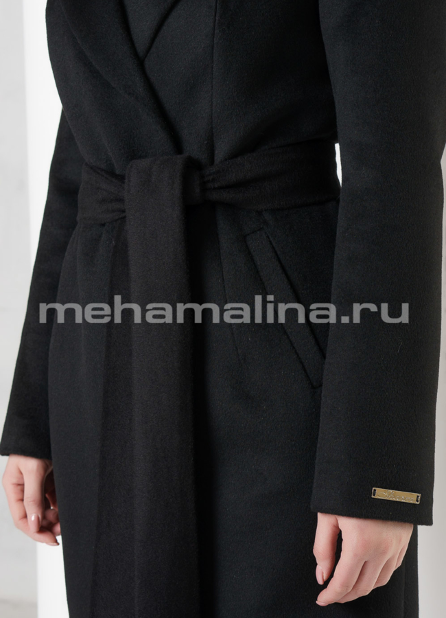 Удлиненное пальто Sharm модель № 10926 универмаг малина