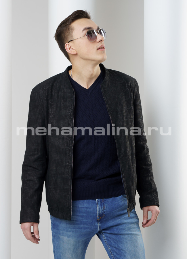 Куртка замша модель № KP-171 универмаг малина