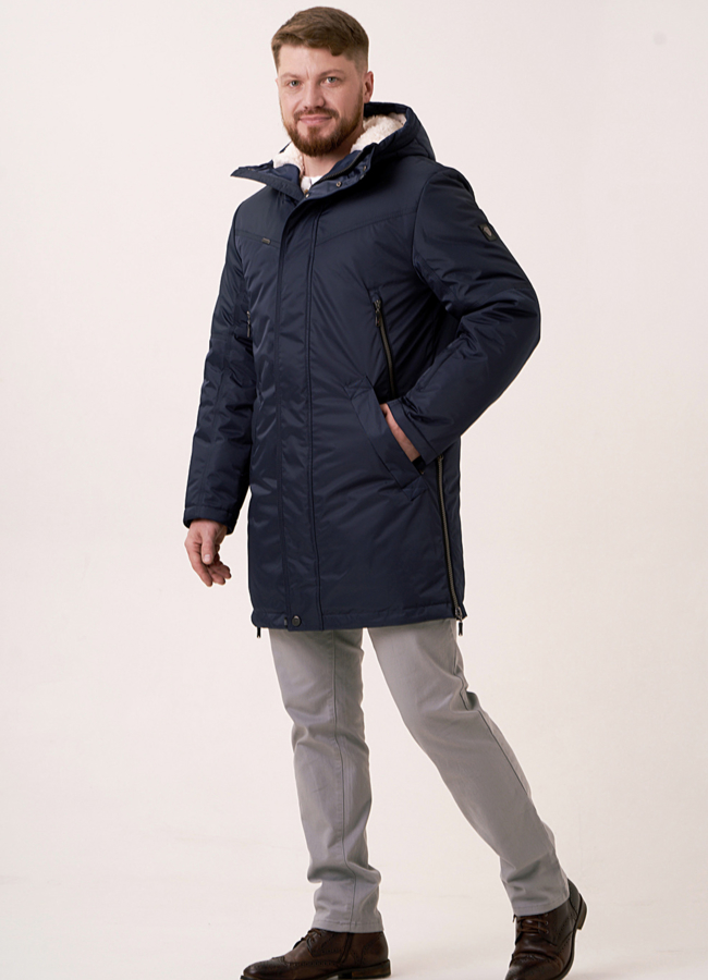 Зимняя куртка  модель №  меха малина