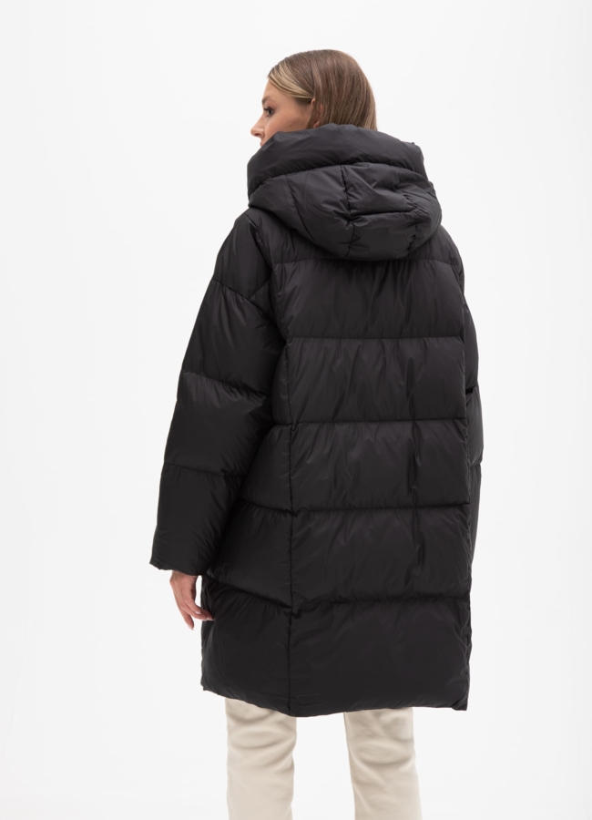 Пуховик женский с капюшоном  модель № 25764 в рассрочку