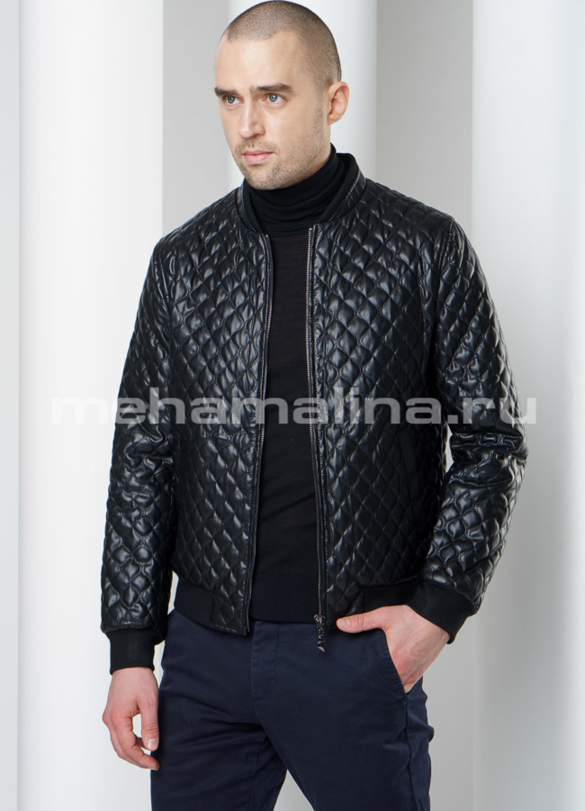 фото Мужская куртка на резинке модель № KP-202