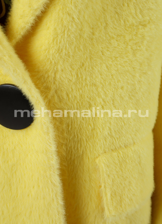 Женский кардиган в жёлтом цвете модель № 968 в рассрочку