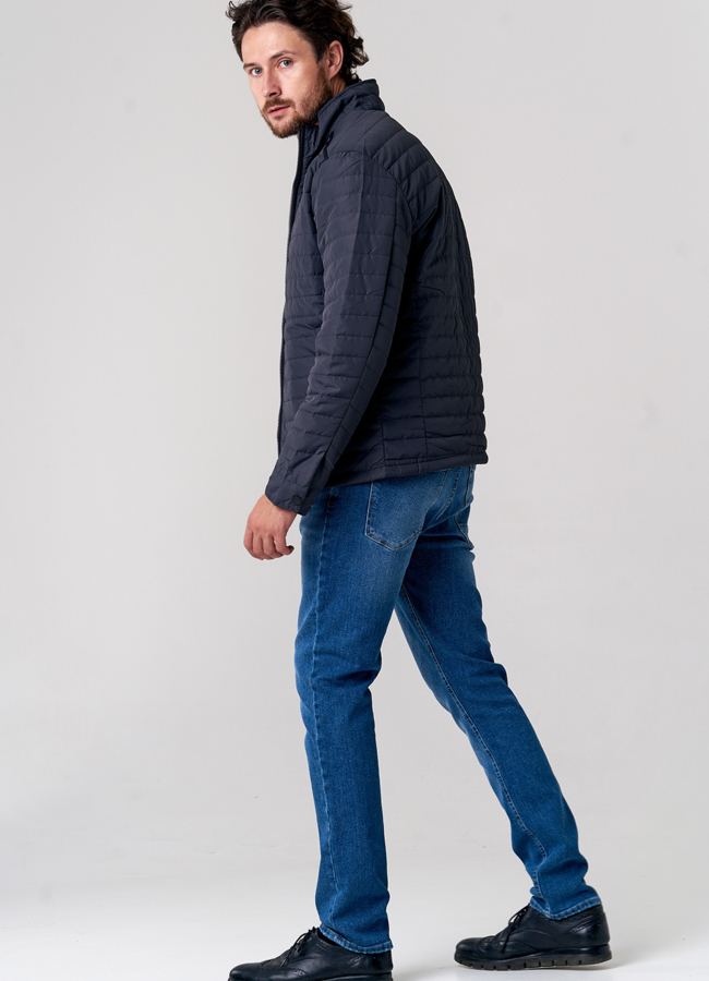 Утепленная мужская куртка  модель № 821-6 в рассрочку