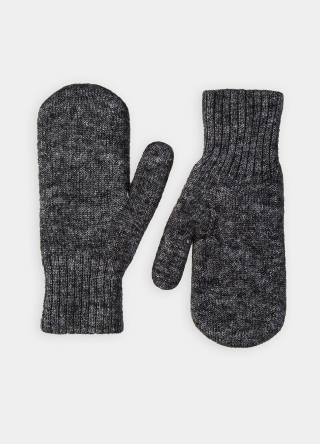 Варежки модель № А-125 меха малина