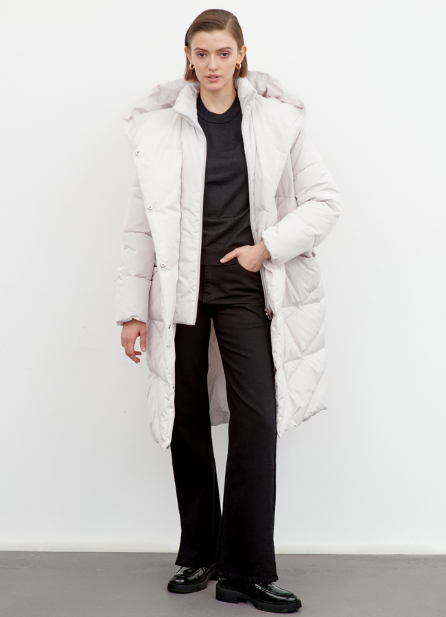 Пуховик женский модель № 78917 универмаг малина