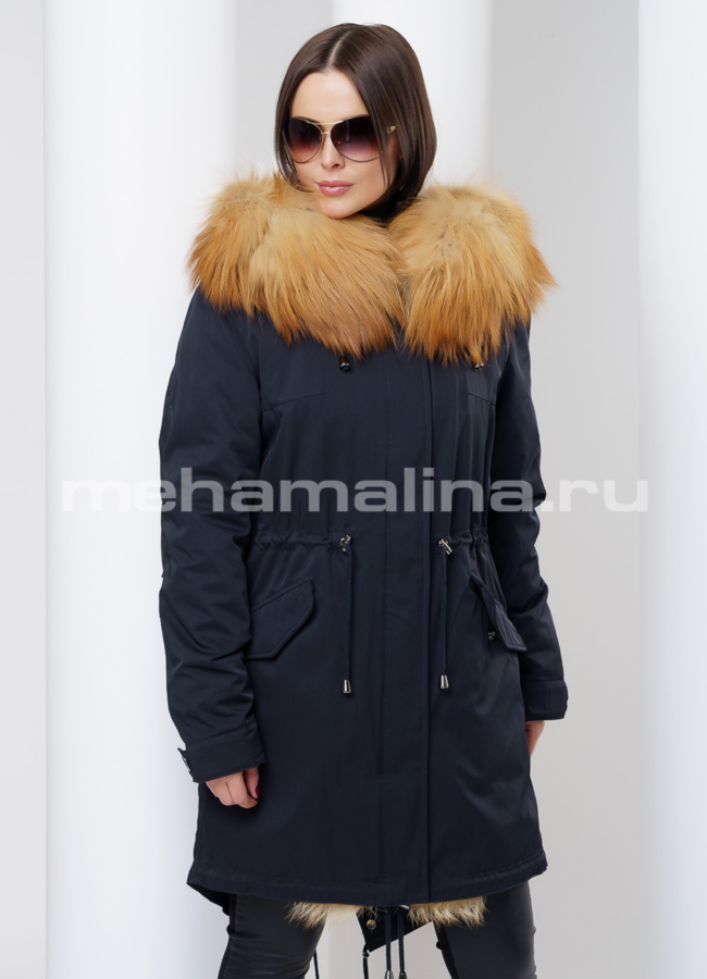 фото Парка на меху Malina siberian wear модель № П-102