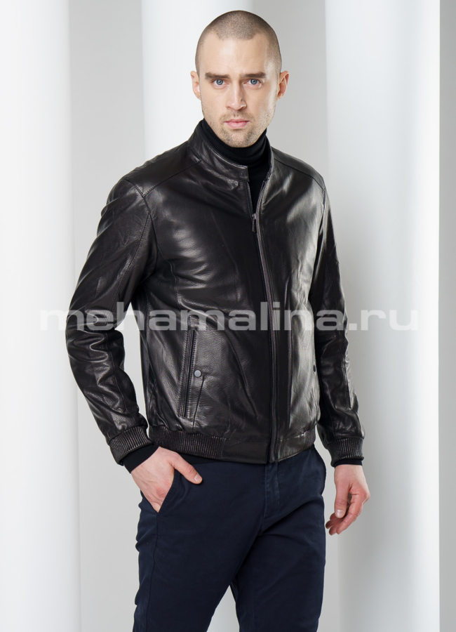 Куртка на резинке  модель № KP-208 универмаг малина