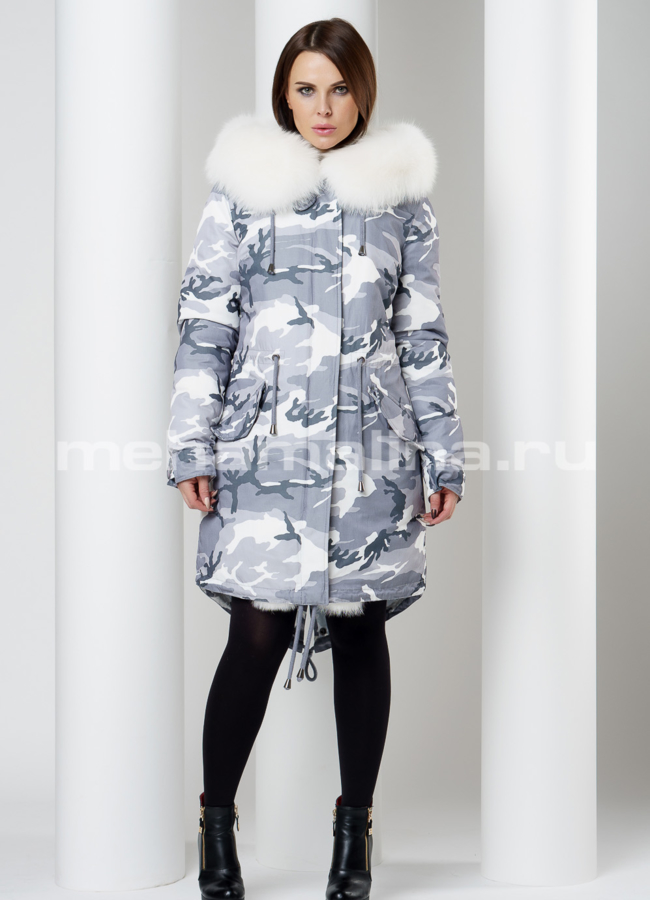 Меховая парка модель № П-209 в рассрочку