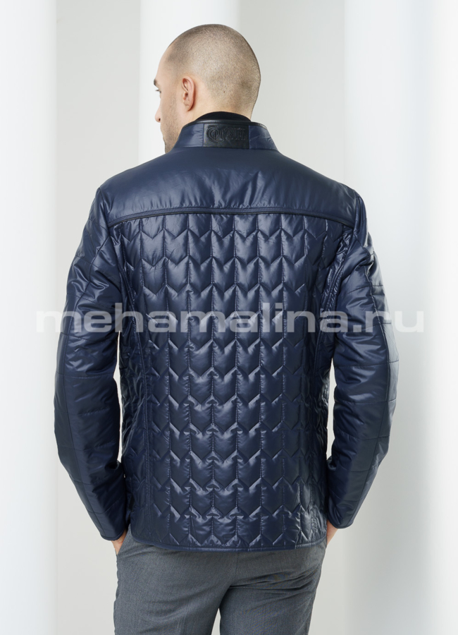 Куртка мужская на молнии модель № KP-117 в кредит