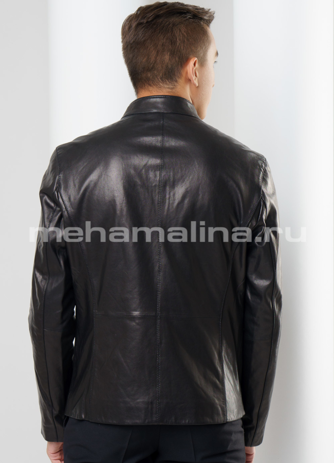Кожаная куртка модель № KP-148 в рассрочку