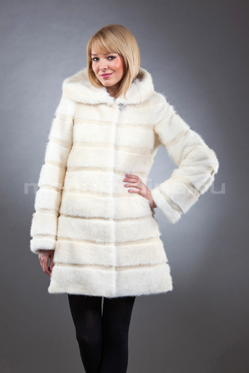 Шуба из нутрии 