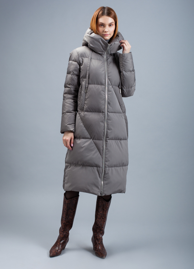 Пуховик на биопухе модель № П-351 универмаг малина
