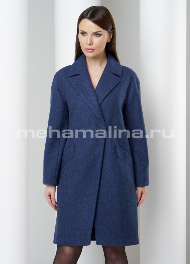 Пальто Avalon модель № 2519 меха малина