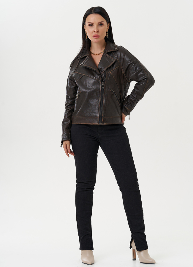 фото Кожаная куртка 