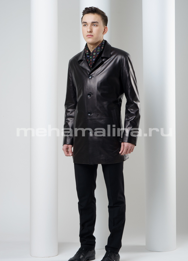 Удлиненная куртка модель № KP-176 универмаг малина