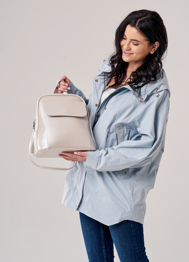 Рюкзак женский из эко кожи розового цвета модель № ZR 5819-3 универмаг малина