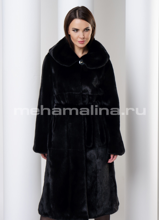 фото Шуба из скандинавской норки модель № S-555
