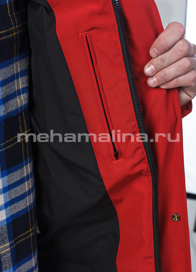 Пуховик мужской зимний модель № КМ-43 в рассрочку