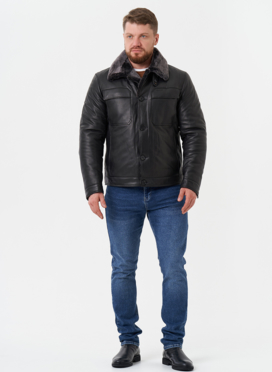 Мужская куртка из натуральной кожи