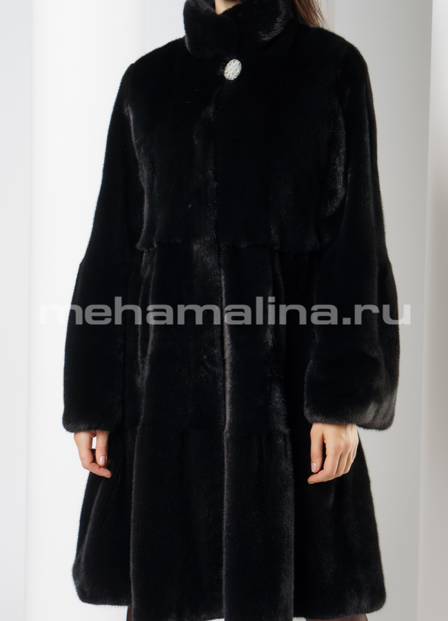 Шуба из греческой норки модель № S-645 универмаг малина