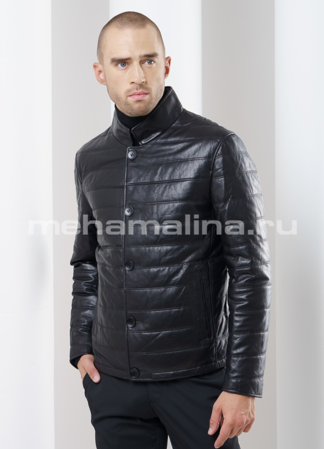 Куртка утепленная модель № KP-157 меха малина