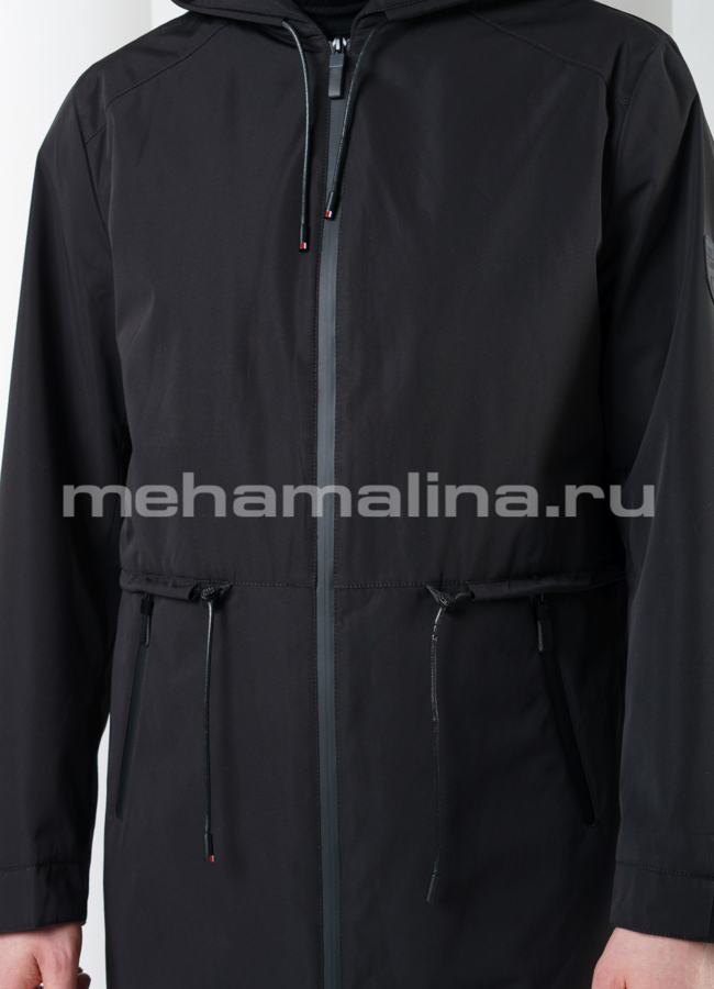 Мужская куртка с капюшоном модель № KP-204 универмаг малина