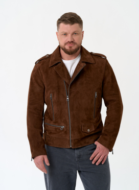 Мужская куртка из натуральной замши