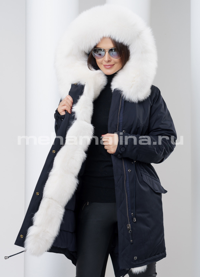Парка Malina siberian wear модель № П-103 меха малина