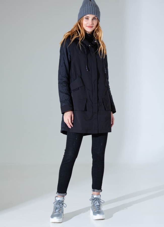 Парка женская с капюшоном модель № 847 универмаг малина Парка женская с капюшоном модель № 847 универмаг малина