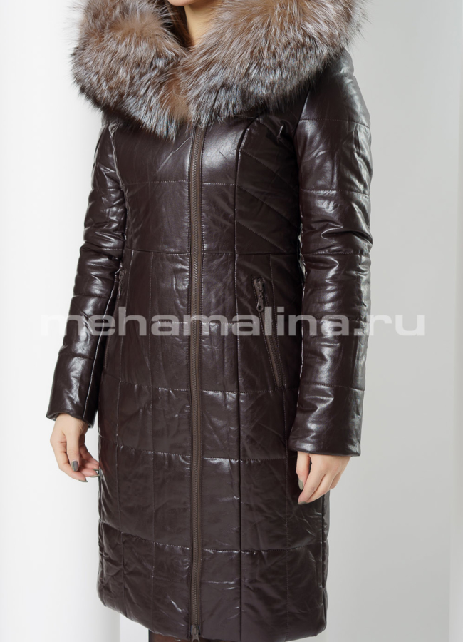 Пуховик эко модель № 8169 универмаг малина