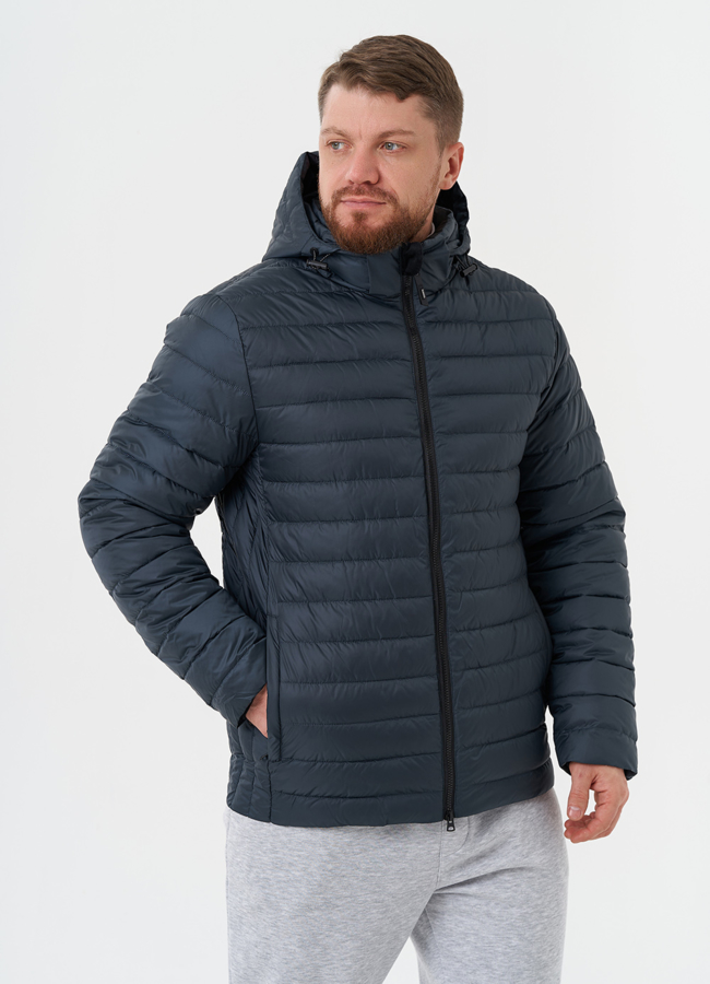 фото Мужская куртка с капюшоном модель № 28021