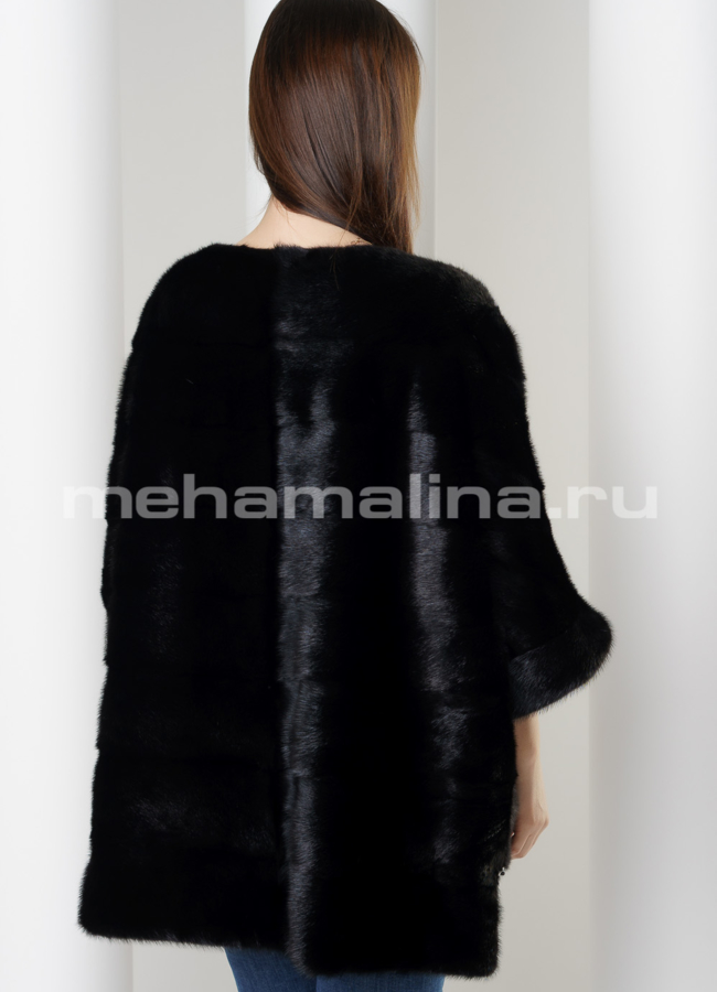 Свитер из норки модель № S-586 универмаг малина