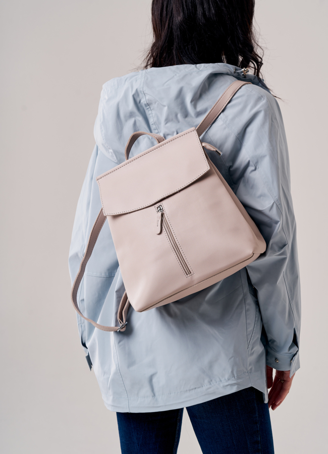 Рюкзак женский из эко кожи розового цвета модель № ZR 9994 универмаг малина
