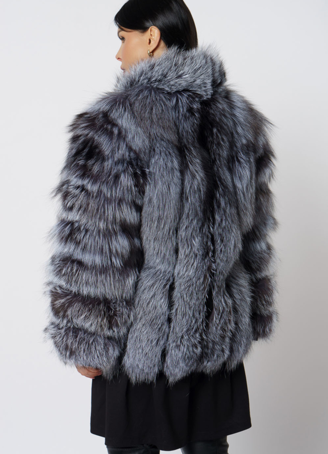 Жакет из чернобурки модель № 21726 в рассрочку