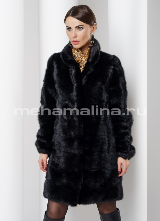 Норковая шуба модель № S-528 в рассрочку