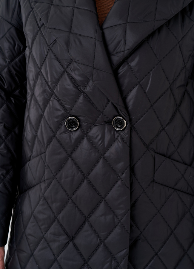 Женское полупальто с английским воротником  модель № 23283 универмаг малина