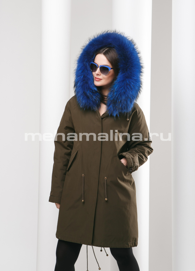 Парка женская модель № П-135 универмаг малина