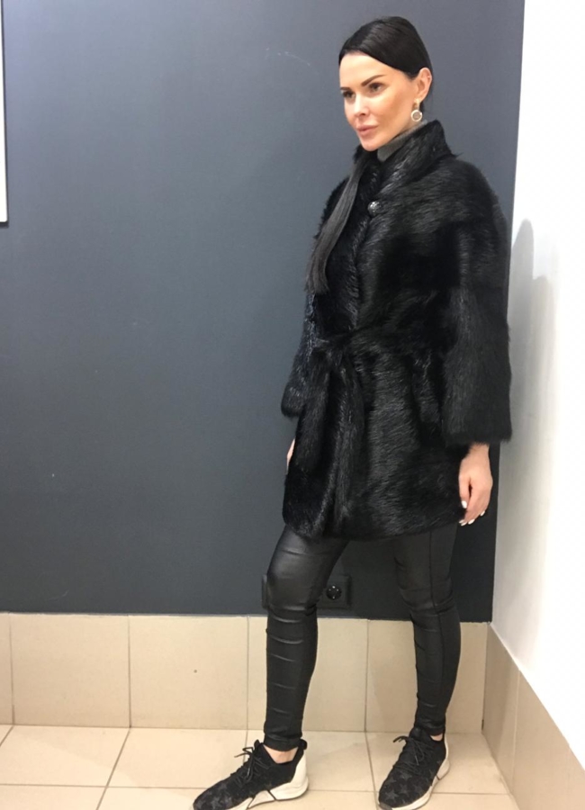 фото Шуба из нутрии модель № Лера-1