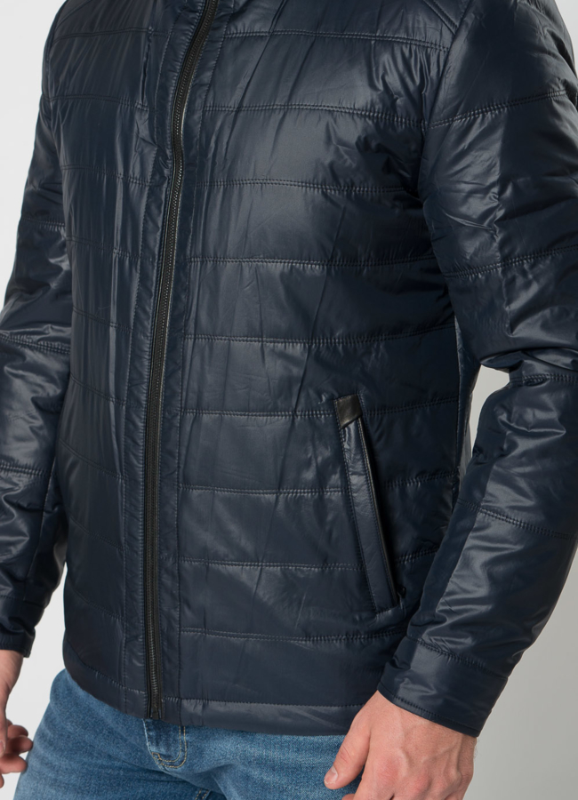 Мужская куртка с воротником стойкой модель № 21594 универмаг малина