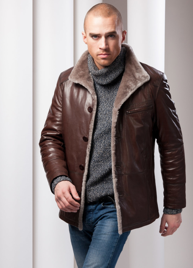 Дубленка модель № DM-42 в рассрочку