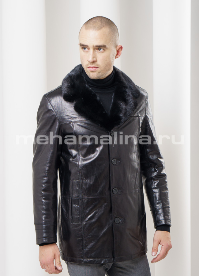 фото Дубленка удлиненная модель № DM-92