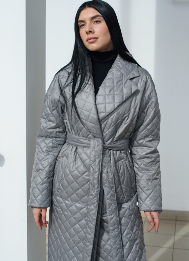 Плащ женский с английским воротником   модель № 22545 универмаг малина